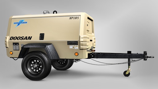 Doosan Portable Power Xp185 Air Compressor