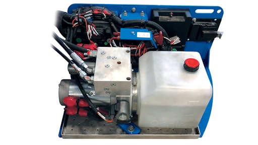 Genie Lift Tools Spill Guard Hydraulic Tray Close-Up