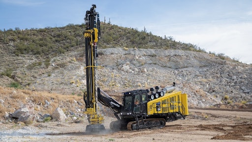 The Komatsu ZT44 blasthole drill is a down-the-hole surface drill rig specifically designed for mining-duty applications.