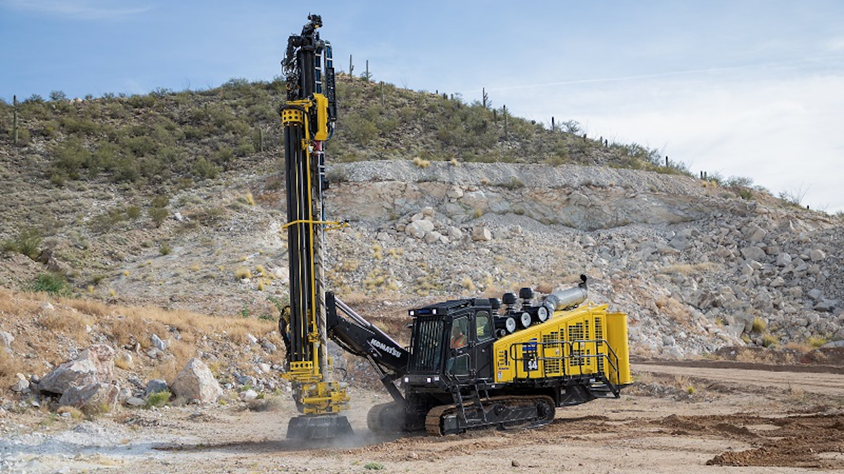 Komatsu Zt44 Track Drill For Quarry Operations From Komatsu America Corp For Construction Pros