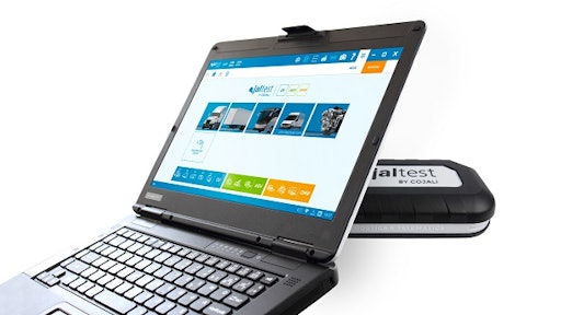 The Cojali Link V9 is a diagnostic tool for commercial vehicles.