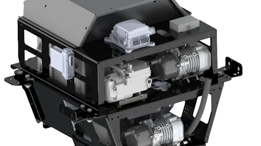 Dana - e-Powertrain and Electronics Cradle for Vocational Construction Vehicles