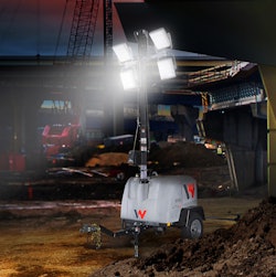 10 Wacker Neuson Ltv4 K Light Tower Action