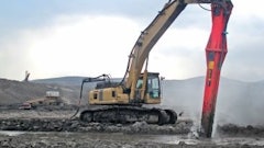 Allu Processor Working On Mine Tailings At The Czech Republic