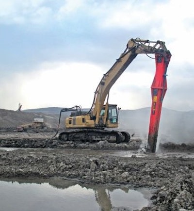 Allu Processor Working On Mine Tailings At The Czech Republic