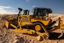 The Cat® D7 moves up to 8% more material per hour than the D7E, with about 6% more weight and 12% more horsepower. Blade capacity is increased by 10%, and the elevated sprocket undercarriage delivers better ride and balance, as well as increased penetration force.