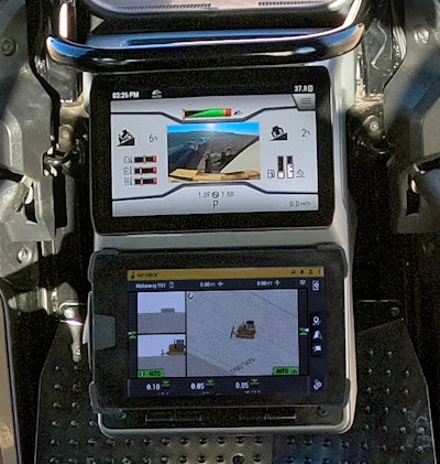 Cat D7 Dozers, Main And Grade Displays Cm20200129 6e650 1c560