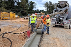 Curb Roller Manufacturing offers the Curb Roller CM4000, a single-operator machine for shaping concrete for curb and gutter work. The CM4000 reduces the labor of shaping curb and gutter pours, allowing crews to complete work up to twice as fast as manual methods or face forming.