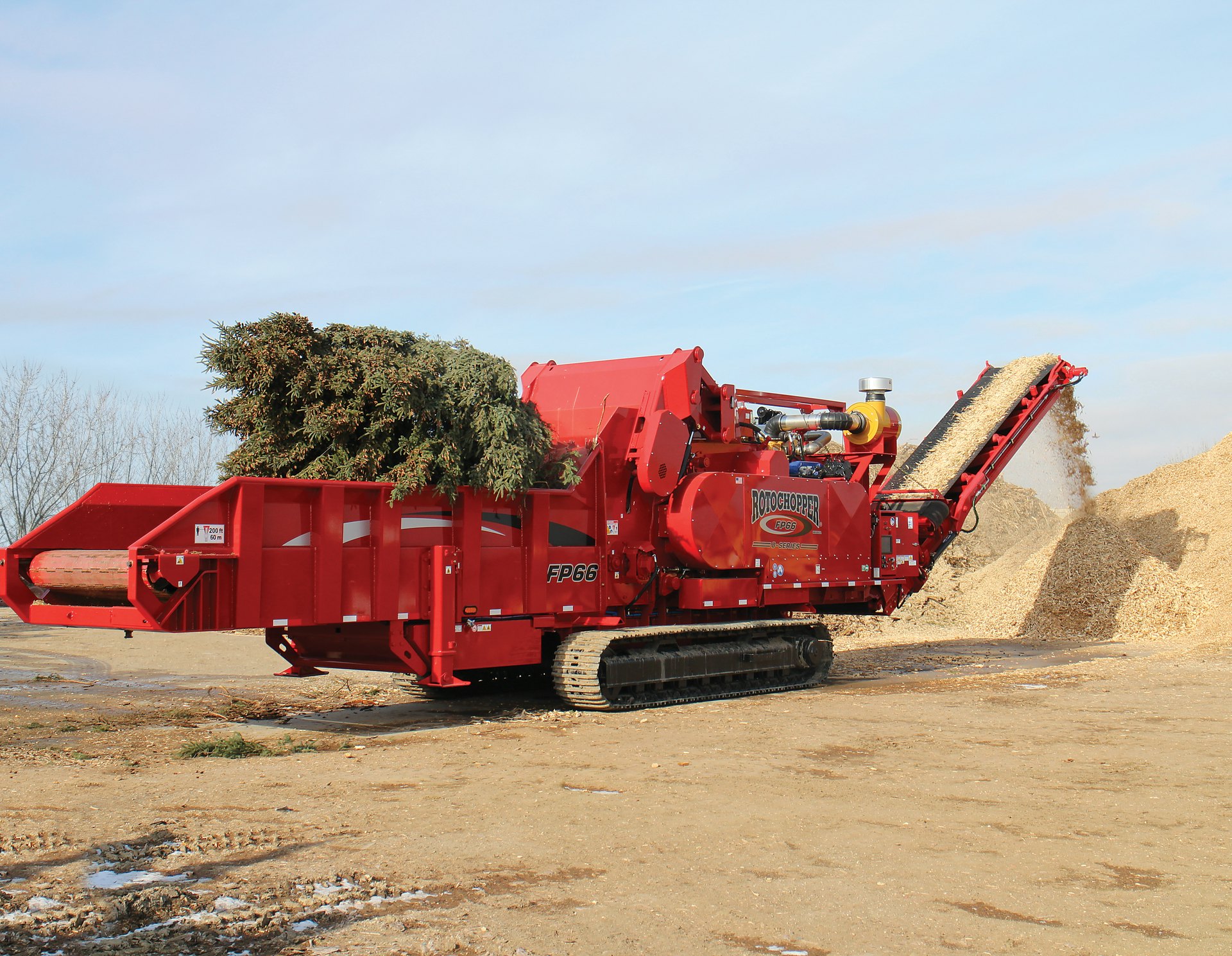 Rotochopper FP 66 Horizontal Grinder From Rotochopper Inc. For