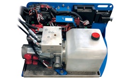 Genie Lift Tools Spill Guard Hydraulic Tray Close-Up