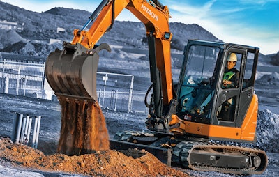Hitachi ZX60USB-5 COMPACT EXCAVATOR