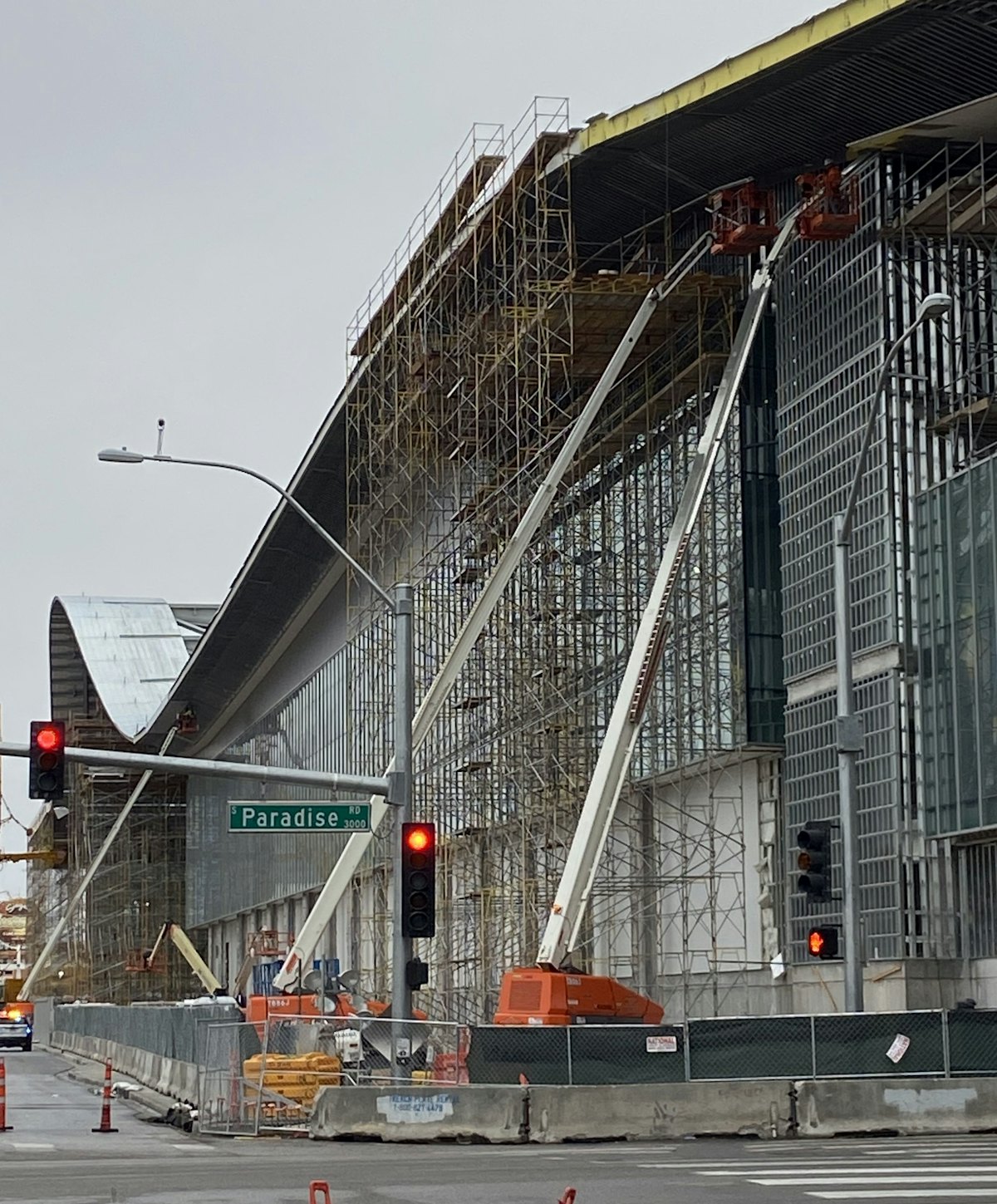 Las Vegas Convention Center Expansion Reaches Milestone with Concrete
