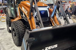 The 580 EV backhoe-loader operates with zero emissions, lowering the total carbon footprint for its owners.