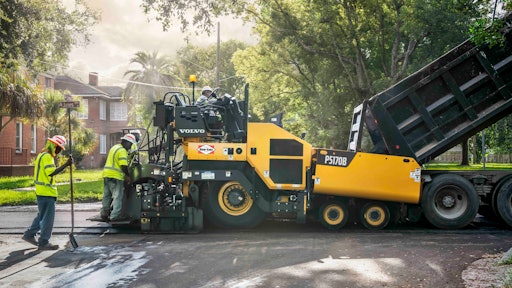 Volvo To Debut P5110b Tracked And P5170b Wheeled Asphalt Pavers At Conexpo 2020 From Volvo Construction Equipment For Construction Pros