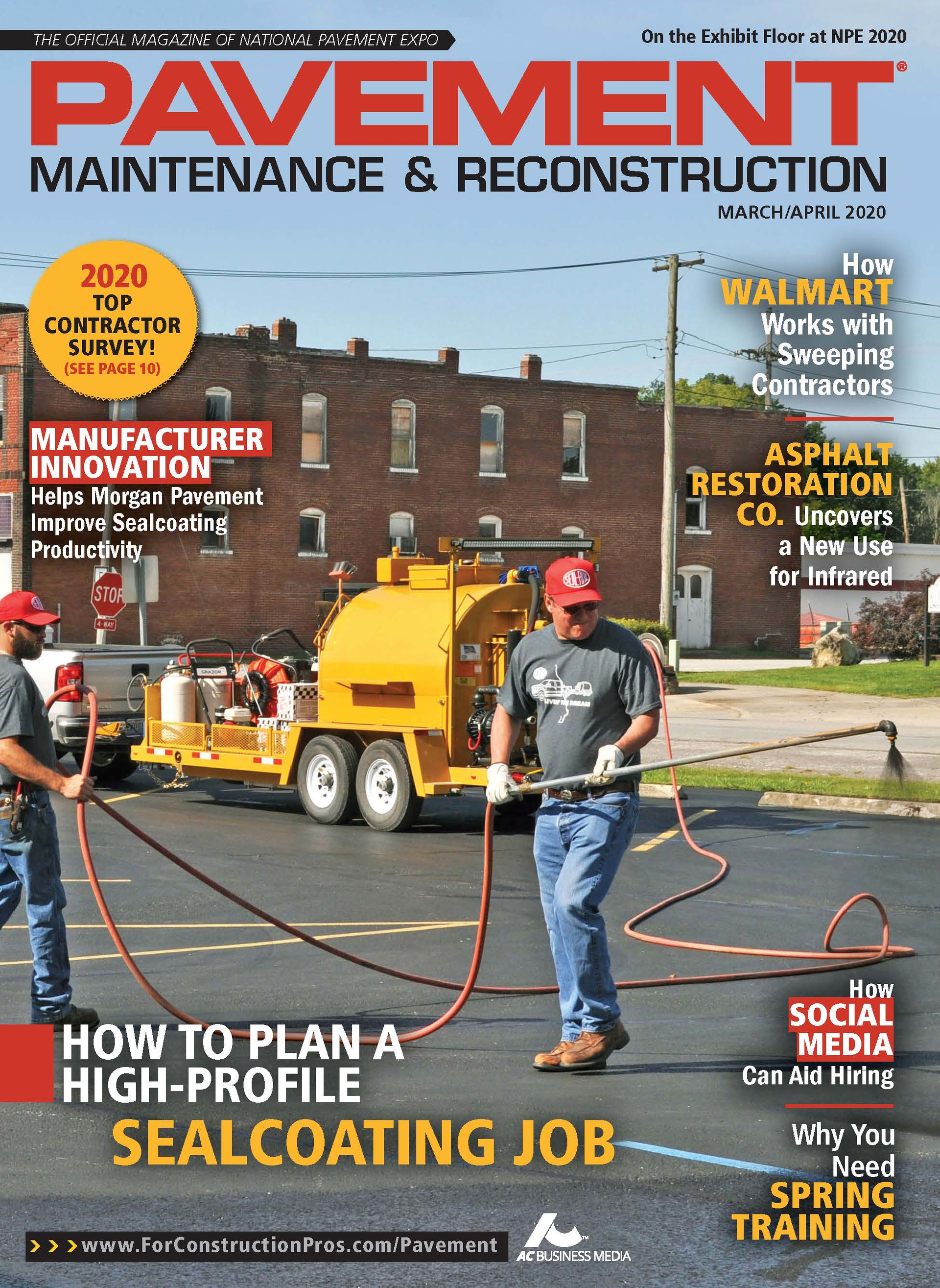 Pavement Maintenance & Reconstruction March/April 2020