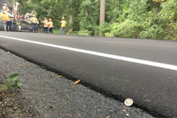 Because of the rapid cooling of thinlays, warm mix asphalt (WMA) technology can be used to aid in proper compaction.