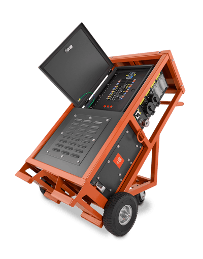 Trystar15k Va Portable Dolly Cart Transformer