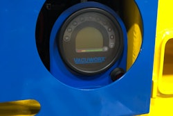 Vacuworx CAN bus system dashboard gauge