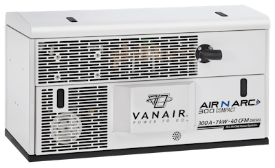 Vanair Air N Arc 300 Diesel Compact