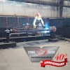 Robotic welders, fiber laser shape cutting and CNC machining centers are used to assure consistent delivery of quality attachments and products.