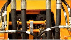 Hydraulic leaks are a telltale sign of particle contamination.