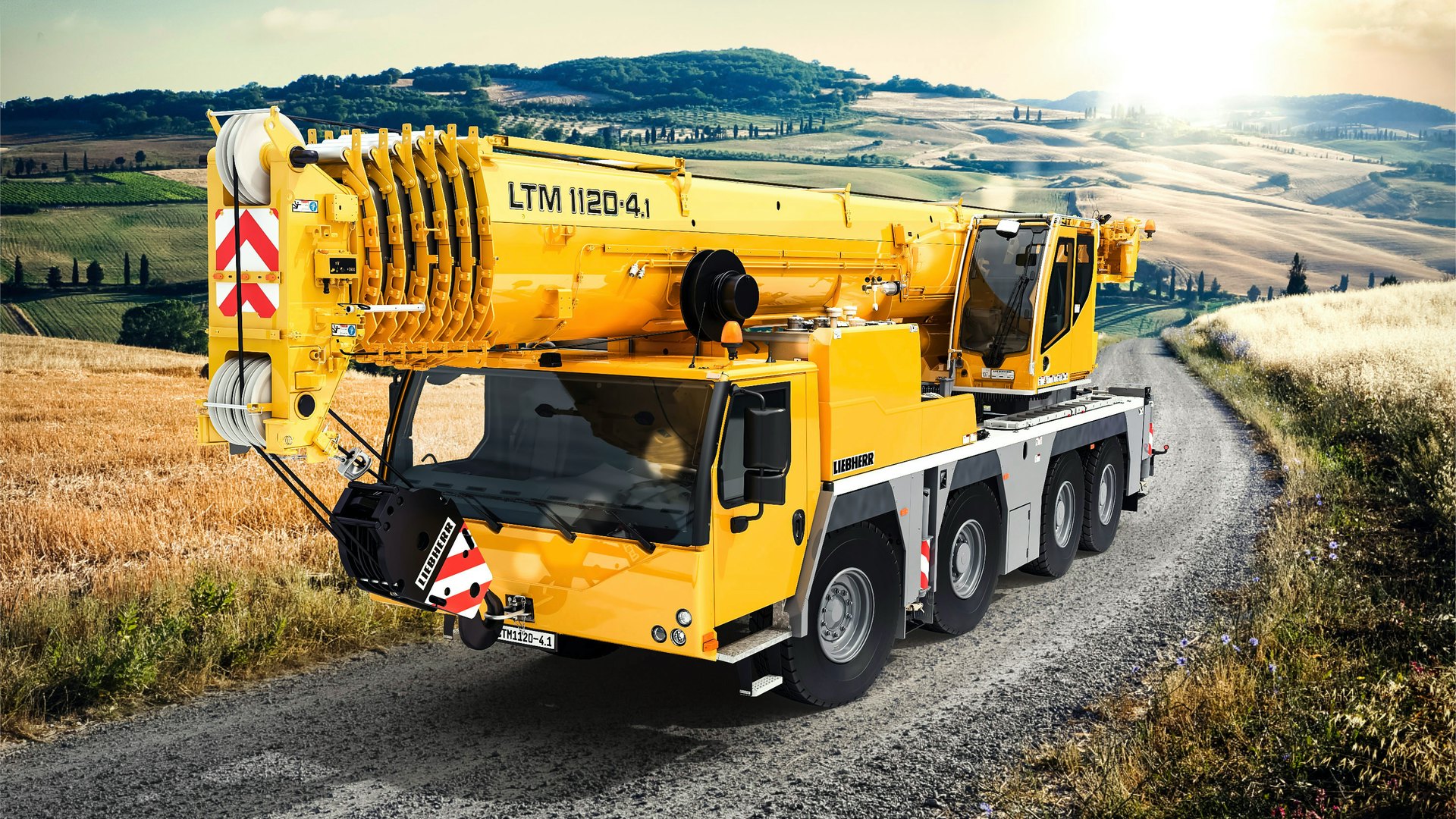 Liebherr LTM 1120-4.1 Four-axle Mobile Crane From: Liebherr USA