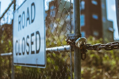Road Closed Signage 951409