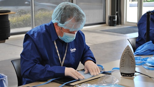 Team members from Genie, a Terex brand, headquartered in Redmond, Washington have been working on a concept that will allow them to produce medical equipment for a local hospital.