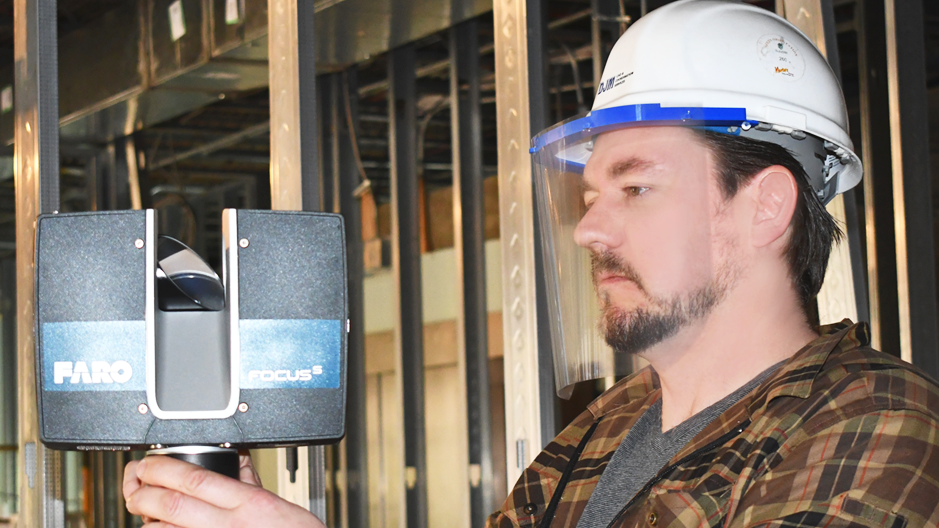 hard hat with built in face shield