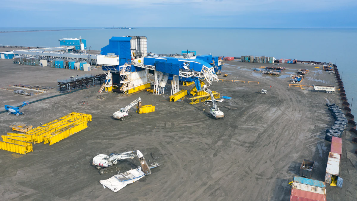 Deconstructed Oil Rig Deconstructing the World’s Largest Drill Rig in Alaska | For ...