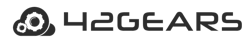 42 Gears Complete Logo