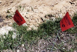 Caution Flags Electric Lines