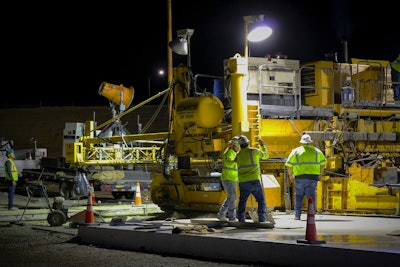 When properly positioned, the DB-30 covers the entire area of the night’s pour.