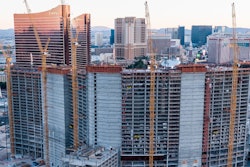 Three construction-industry workers at the $4.3 billion Resorts World Las Vegas hotel-casino project, and two at the $2 billion Allegiant Stadium have tested positive for COVID-19.