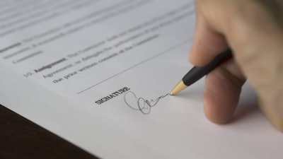 Agreement Blur Business Close Up 261621
