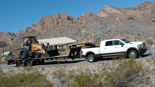 GCWR is the maximum allowable weight of a combination vehicle at the ground with a trailer or trailers, including vehicle, equipment, driver, passengers, fuel and payload.