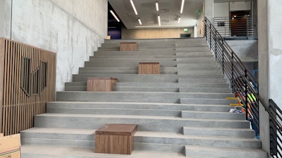 Wells Concrete interior