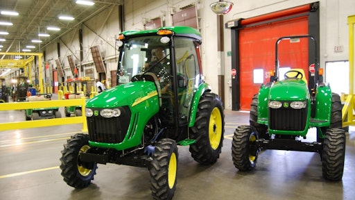 John Deere utility tractor
