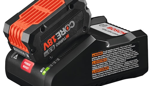 Bosch Hell Ion Turbo Charger With Power Boost In Use