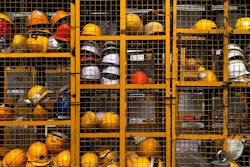 Construction safety hard hats