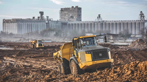 John Deere’s E-II Series trucks that launched at ConExpo 2020, feature multiple drive modes to help optimize the drivetrain and reduce inputs from the operator.