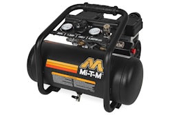 Mi-T-M's new quiet 3-gallon air compressor.