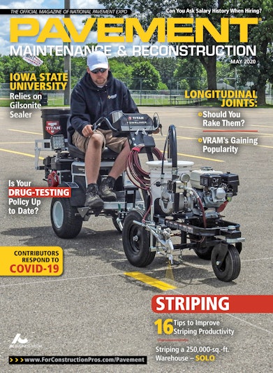 Pavement Maintenance & Reconstruction May 2020