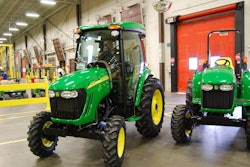 John Deere utility tractor