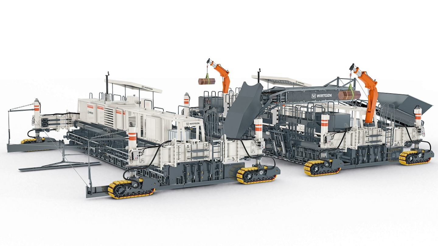 Wirtgen укладчик