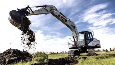 The Bobcat E165 Excavator