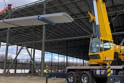 The TMS700E was a perfect fit for the jobsite because of its high mobility and easy set up.