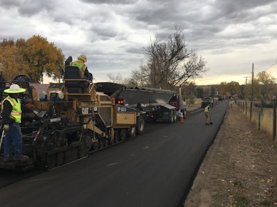 The 2019 Larry H. Lemon Quality in Construction Award recognized Martin Marietta, Lakewood, CO, for its work involving more than 40,000 sq. yds. of milling and 4400 tons of paving on West Belleview Avenue, the dividing street between Colorado cities Lakewood and Denver.