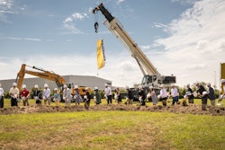 A journey that began in July 2018, when members of the Liebherr family, company executives, and Newport News city officials broke ground for the project.
