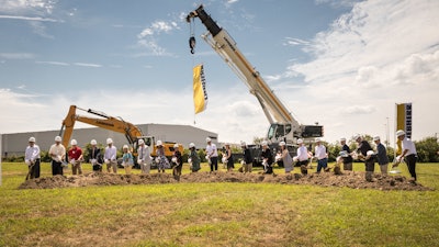 A journey that began in July 2018, when members of the Liebherr family, company executives, and Newport News city officials broke ground for the project.